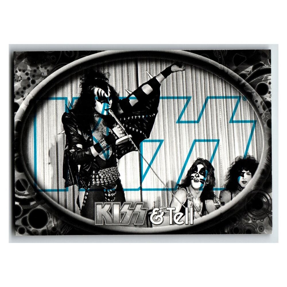 KISS Band 2009 KISS Catalog Press Pass 86 Rock & Roll Music Card